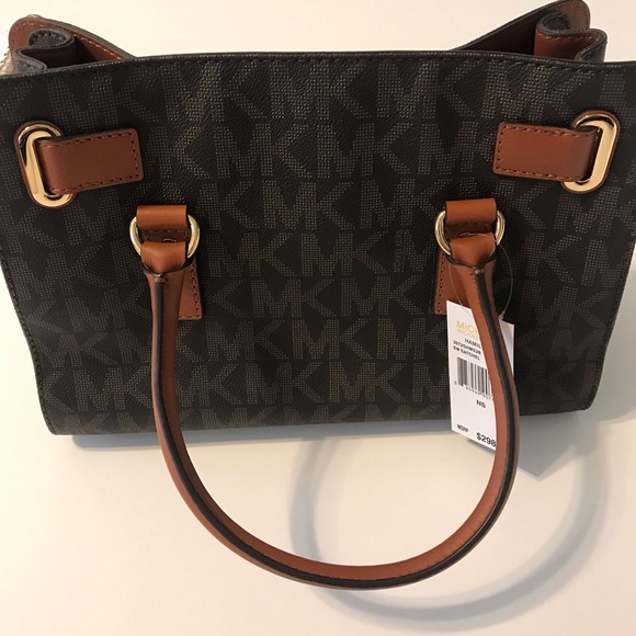 💯 authentic NWT Michael Kors Hamilton purse - Picture 4 of 6